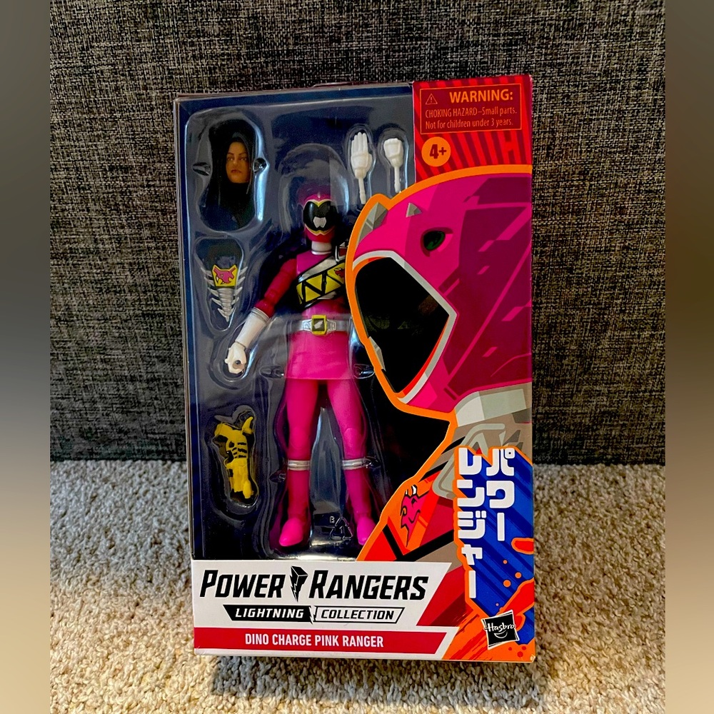 Power Rangers Lightning Collection ⚡ Walmart Exclusive Dino Charge Pink Ranger